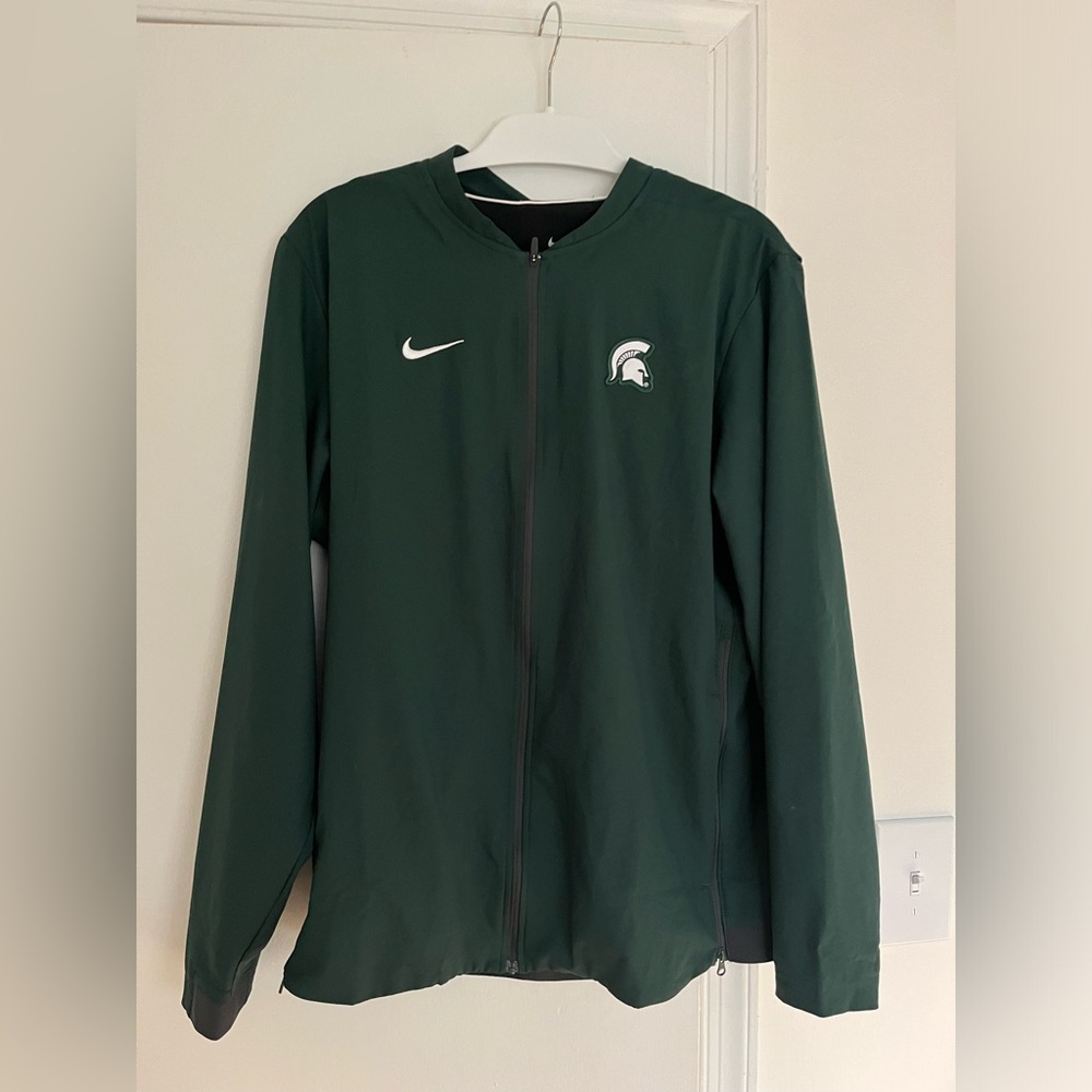 Nike Michigan State Green Zip Up